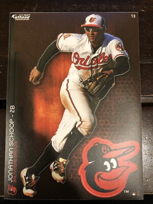 Jonathan Schoop FATHEAD TRADEABLES BALTIMORE ORIOLES REMOVABLE STICKER MLB