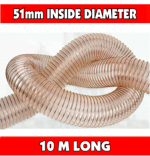 PU Flexible Air Exhaust Hose Dust Woodworking Air & Gas Ducting Ventilation CNC - Picture 38 of 108