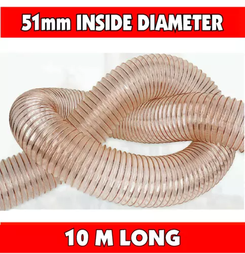 Air & Gas Ducting Ventilation CNC PU Flexible Air Exhaust Hose Dust Woodworking - Picture 58 of 127
