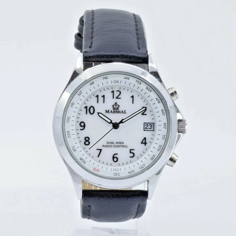 MARSHAL by J AXIS DUAL AREA RADIO CONTROLLED MENS WATCH FOR PARTS