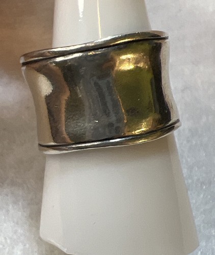 Silpada Bandring Sterlingsilber 925 gehämmert Größe 8 - Bild 2 von 8