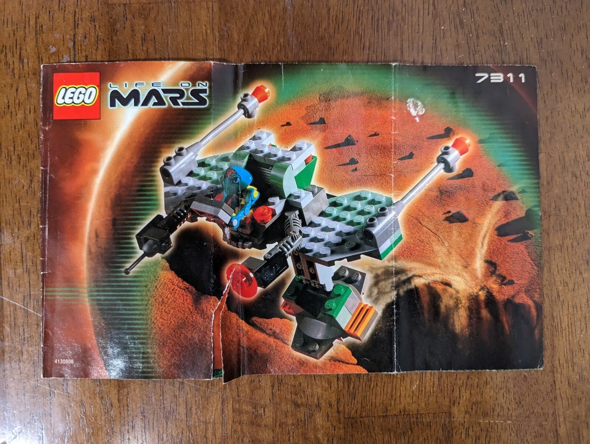 Lego Life On Mars (7311) ORIGINAL INSTRUCTIONS ONLY | eBay