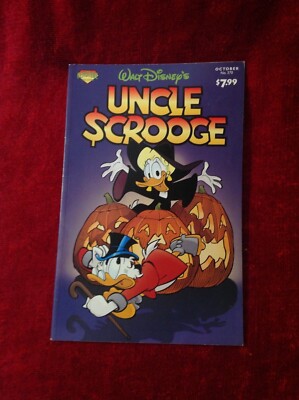Walt Disney's Uncle Scrooge No. 370 October 2007 Comic Book Halloween Themed 