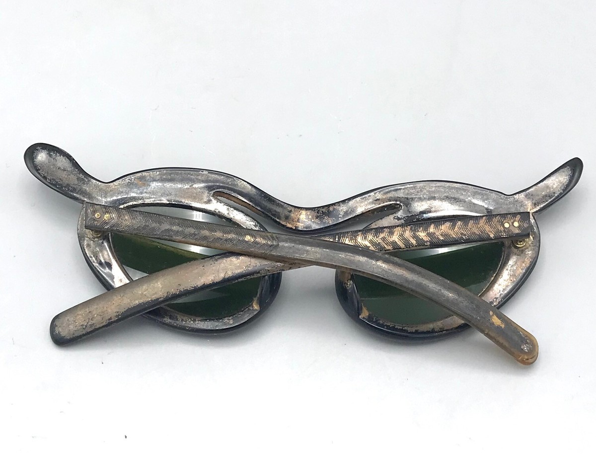 Paulette Guinet Sunglasses Black Mod VTG NWOT Paulette Guinet - wpequipmentugltd.com main image 4