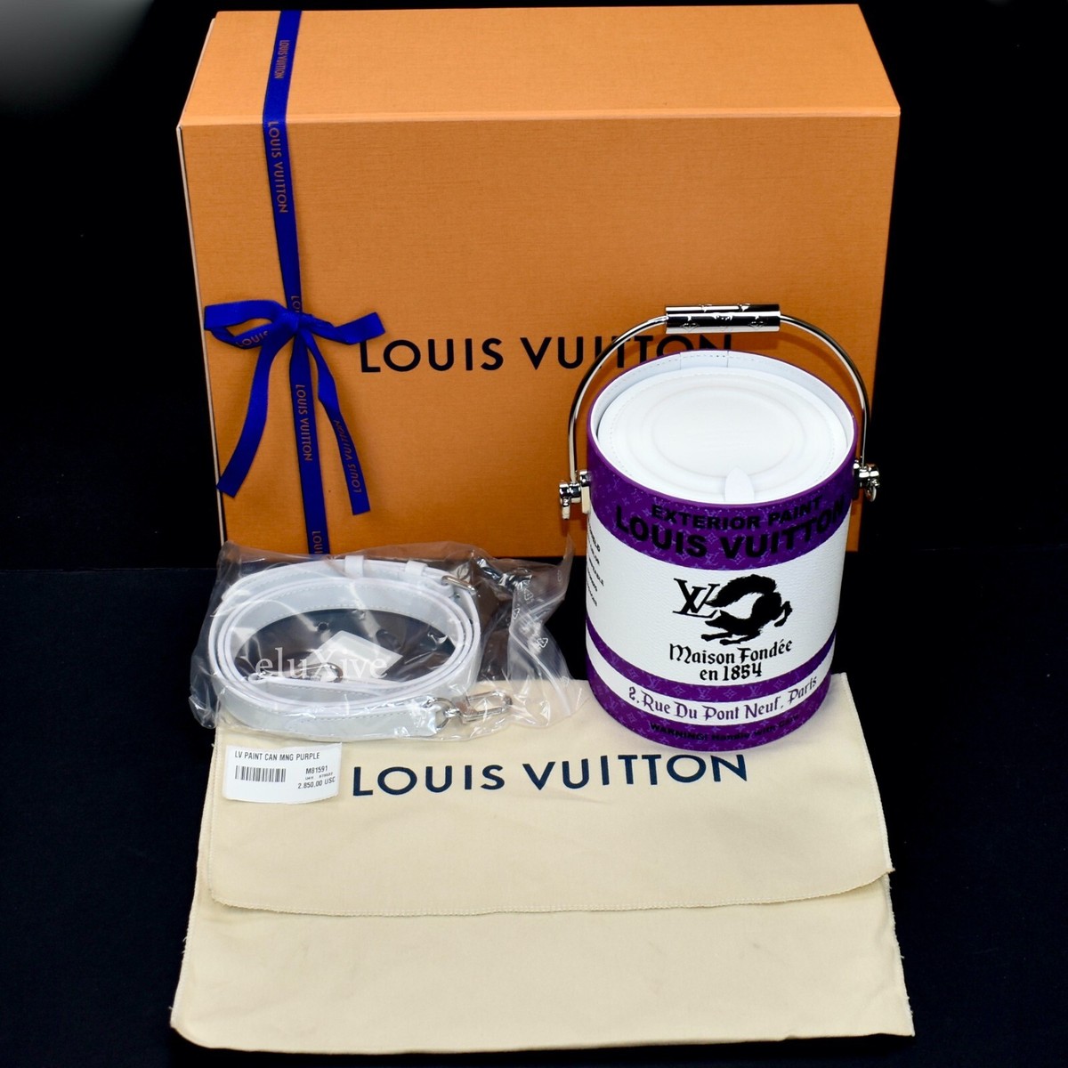 Louis Vuitton LV Paint Can Red