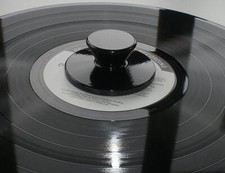 GEKO Plattengewicht Puck Stabilizer Schallplattengewicht schwarz matt