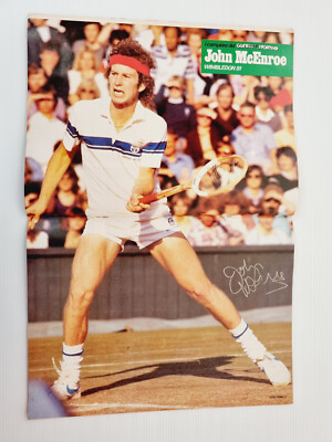 Guerin Sportivo N°28 De 1981 - Bagni, Rummenigge, Maradona, Poster McEnroe