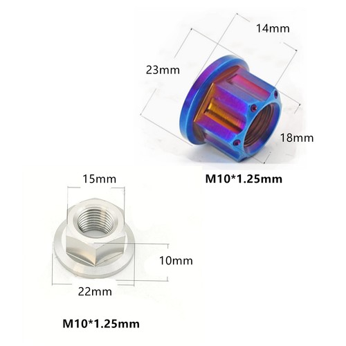 1 Stück M10 x1,25 x 200 mm/240 mm/350 mm Titanlegierung Schrauben Flanschkopfschrauben - Bild 2 von 14