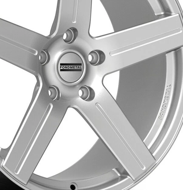 20 RUEDAS PLATEADAS LLANTAS CÓNCAVAS AVANT FERRADA FONDMETAL NICHO Foto 2 de 4