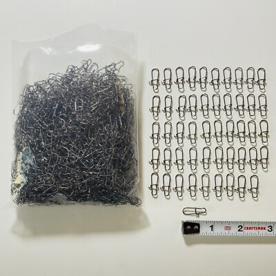 #ad 50 Fishing Duo Lock Snaps Size 3 65LB Lure Snap $7.99