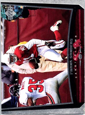 1998 Upper Deck #51 Frank Sanders | eBay