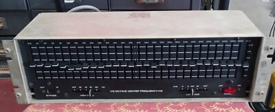 ALTEC model 1850 1/3  Octave Active Equalizer - PAIR - Clean