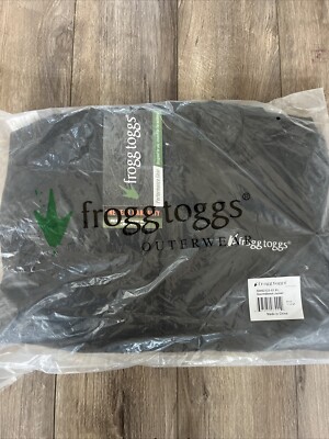 Veste De Pluie Imperméable Frogg Toggs Stormwatch Pour Homme - Noire, Taille XL - Légère Et Fiable