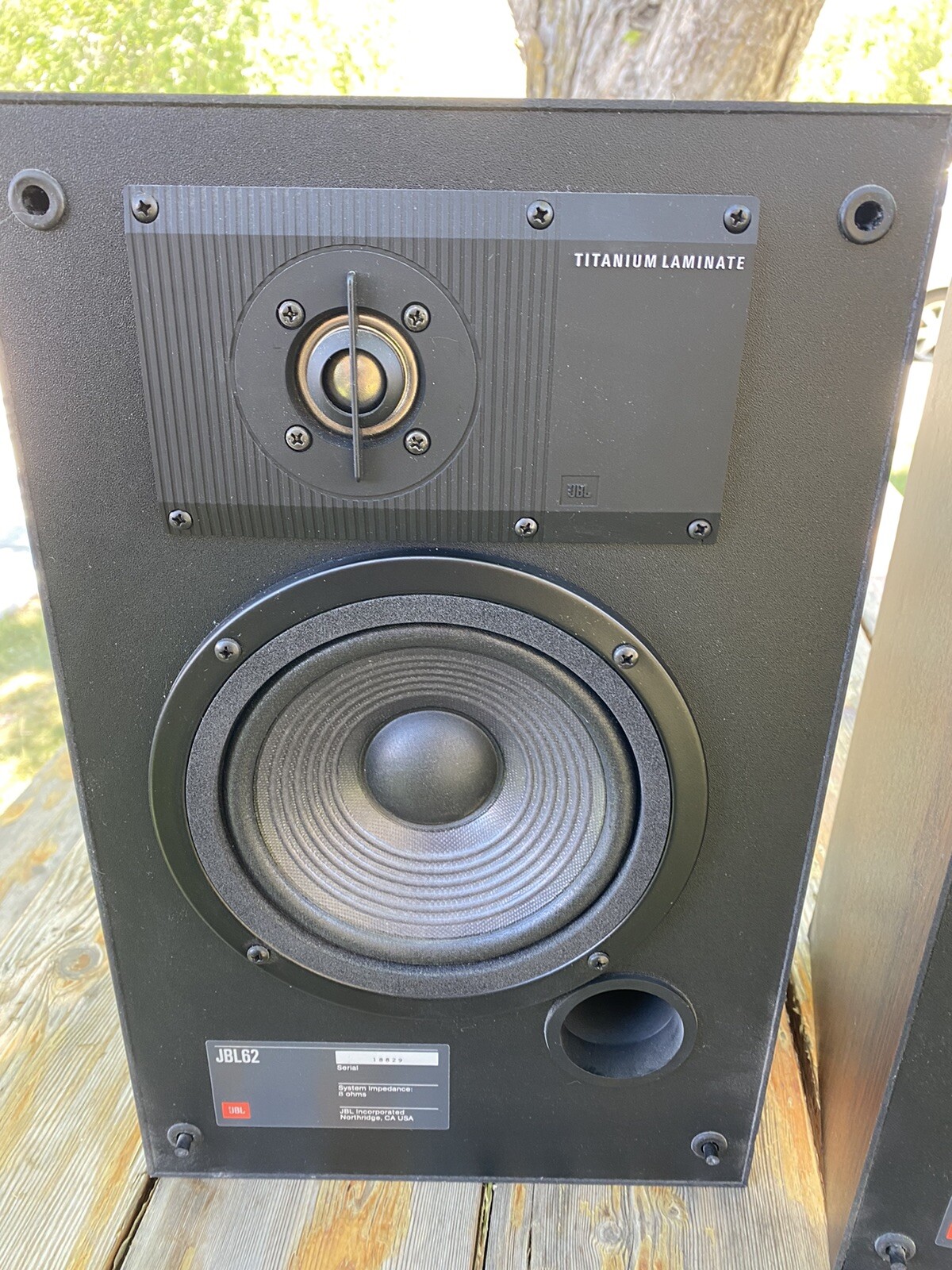 JBL 62 Speakers Bookshelf dark oak GOOD CONDITION eBay