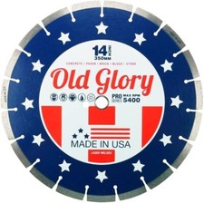 14-Inch Made in USA Old Glory Diamond Blade General Purpose