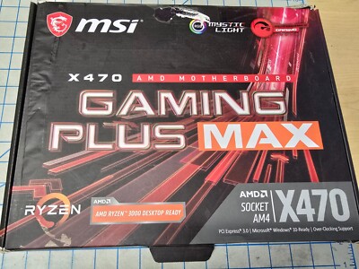 MSI X470 GAMING PLUS MAX AM4 AMD Ryzen