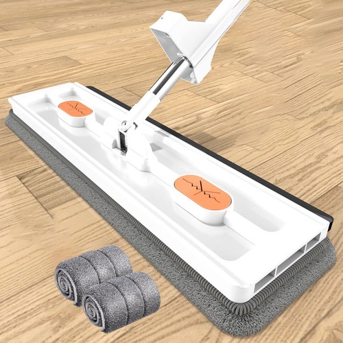 Roseionly Large Flat Mop,Microfiber Mop,360 Rotating Mop with Dewatering ScrapGT - Picture 18 of 21