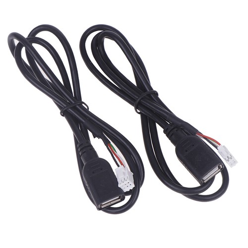 Car USB Cable Adapters Car Radio Stereo Connectors USB Extension Cable Adapt-qe - Photo 8/14