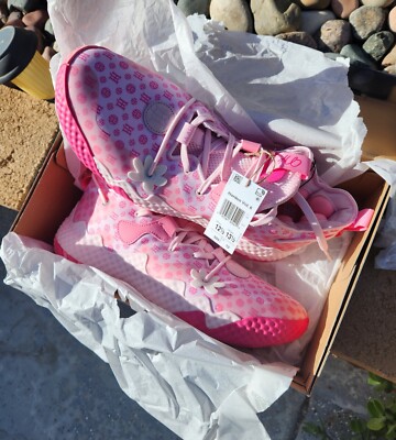 NEW Adidas HARDEN Clear Pink Cloud White Size 12 1/2