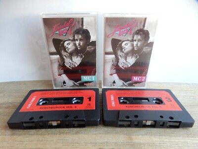 2 KUSCHEL ROCK 6 A-HA ROD CLAPTON CHICAGO POISON LION MUSIK KASSETTE MC 1992 CBS