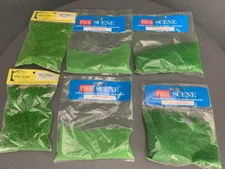 6X Packs PECO PS-13, Easy Scene #1201 - Green Foliage Scenery Material HO3552