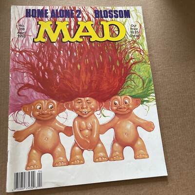 MAD MAGAZINE #318 April 1993 - TROLLS VG shipping included | eBay