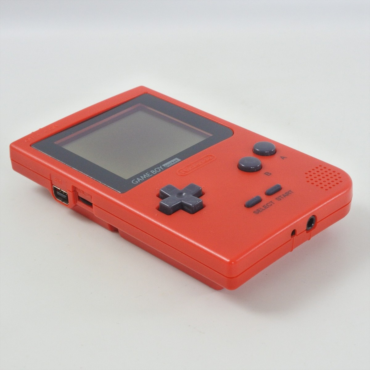 Gameboy Pocket RED Console MGB-001 Boxed Nintendo made in