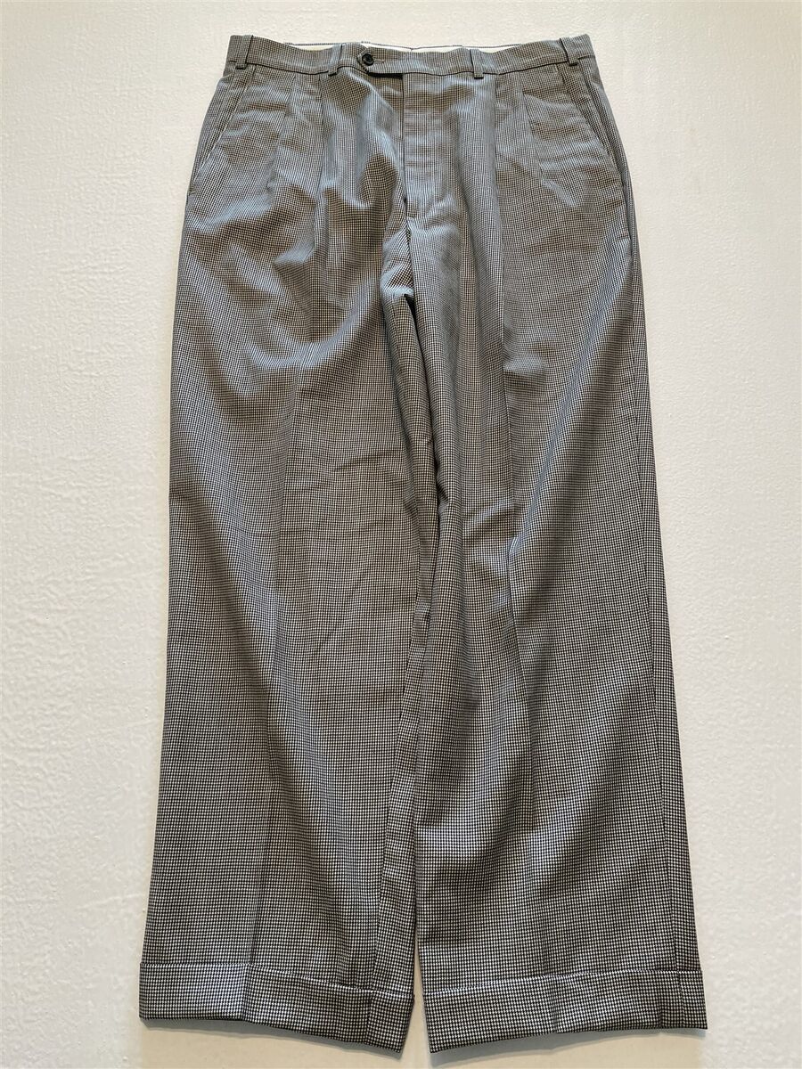 VTG JB Britches Nordstrom 35 x 30 USA MADE Black White VTG JB Britches Nordstrom 35 x 30 USA MADE Black White