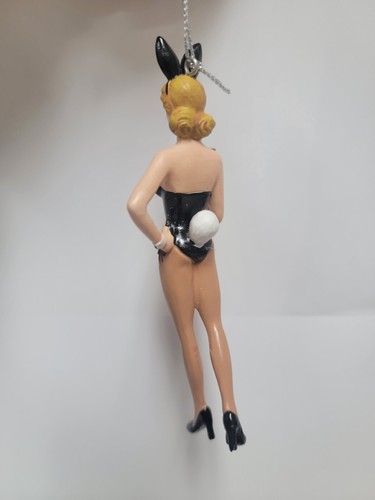PLAYBOY CONEJITO ADORNO NAVIDEÑO VACACIONES edición limitada. DISFRAZ AZUL - Imagen 5 de 7