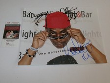 Rap Legend Coolio Signed 11X14 Color Photo JSA CERT