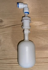 Float Water Shut Off Valve Auto Fill Tank Leveler RO DI Aquarium Pond Fish Tanks