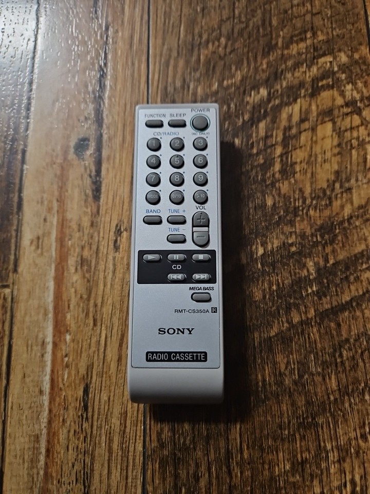 Télécommande Sony D'origine RMT-CS350A – Pour Chaîne CFD-S350 / CFDS350 – Neuf