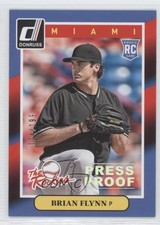 2014 Panini Donruss The Rookies Press Proof Silver 24/199 Brian Flynn #37 0a1