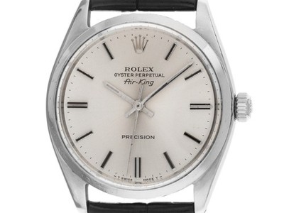 Rolex Air King Precision Ref.5500 1962 original Box original Vintage Unpoliert