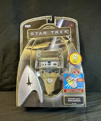 Star Trek Starfleet Tricorder w/ Lights & Sounds Playmates 2009 NOS
