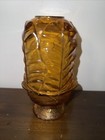Viking Golden Amber Cabbage Leaf Fairy Lamp/Tea Light Holder