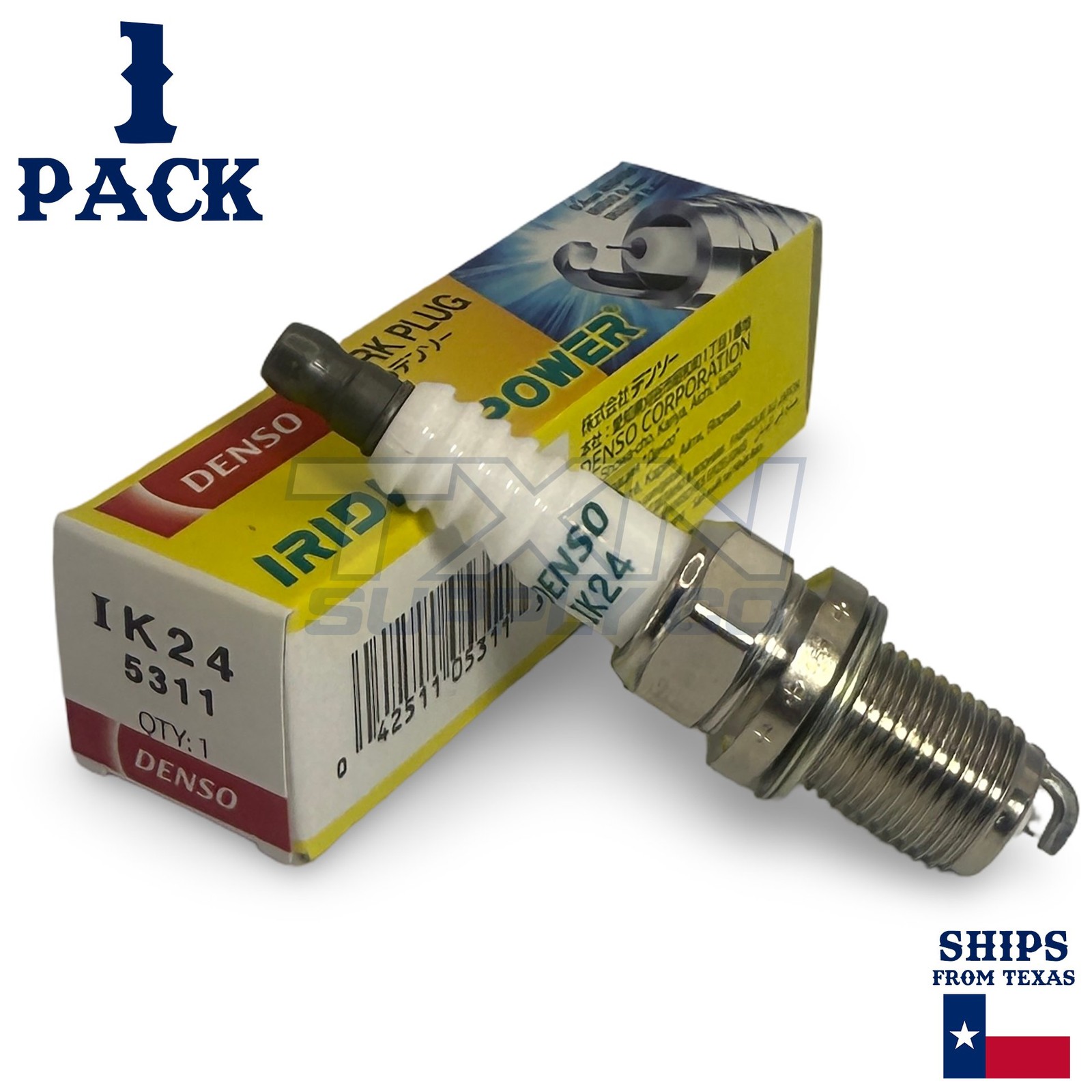 1 Pack Denso 5311 Iridium Power Spark Plug IK24