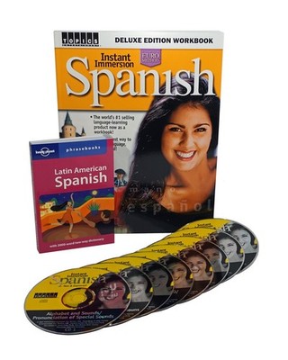 Instant Immersion Spanish: Deluxe Edition Workbook(Spanish Edition)