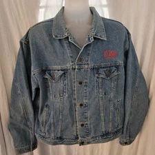 El Tesoro Tequila Denim Jacket Mes XL RARE!