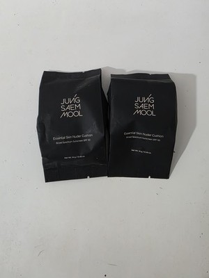  2x Jung Saem Mool Essential Skin Nuder Cushion Refill -Fair Light 14G Each 