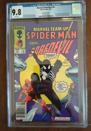 MARVEL TEAM-UP #141 CGC 9.8 Spider-Man 1984 Newsstand - KEY HIGH GRADE BOOK
