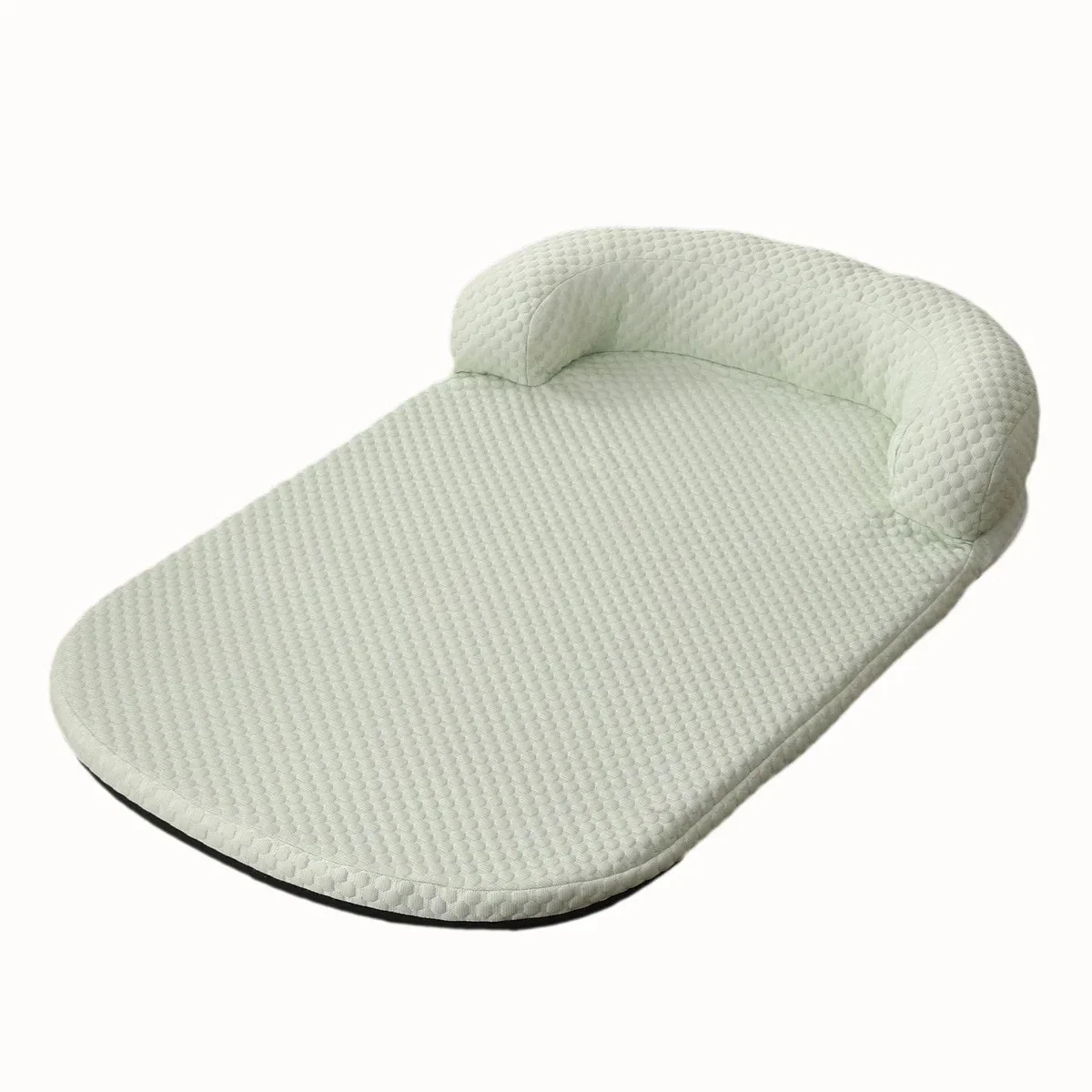 Large Cooling Dog Bed Ice Silk Breathable Non Slip Pet Cushion Summer Mat X