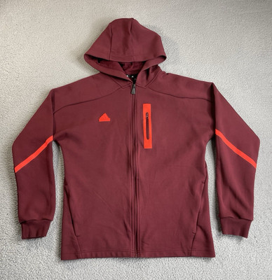 adidas Designed 4 Game Day Premium Training Jacket Hooded Mens L Red CI8048