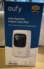 Eufy T8414J21 Wi-Fi Pan and Tilt Mini Indoor Security Camera - White