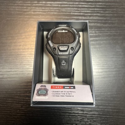 Timex Ironman 30 Lap Indiglo Digitial Sports Watch WR 100M In Box From The USA