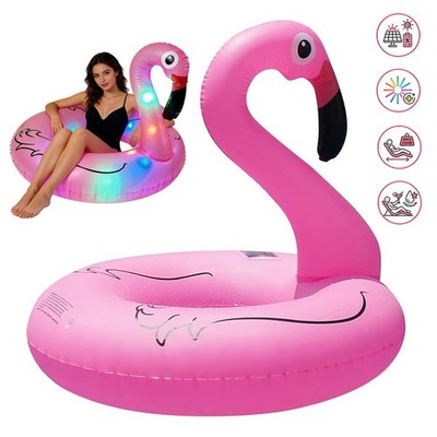 Schwimmreifen Flamingo Pool Tiere Aufblasbar Spielzeug für Schwimmbad Geschenk