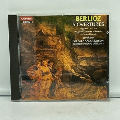 Berlioz: 5 Overtures: Scottish National Orchestra Sir Alex Gibson (CD 1982)