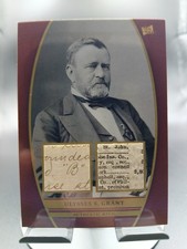 2024 Super Products  Ulysses S. Grant AUTHENTIC HISTORIC RELIC POTUS Duo Relic