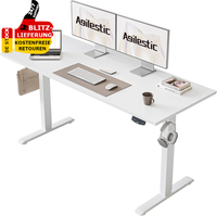 HöHenverstellbarer Schreibtisch 140X60Cm Mit Memory Ergonomischer Computertisch