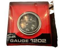 Sun Water Temperature Gauge 1202 Vintage New In Box Temp Instrument Hot Rod